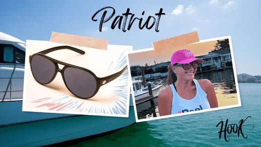 THE PATRIOT: A Frame Born of Legacy and Purpose - Hook sunglasses