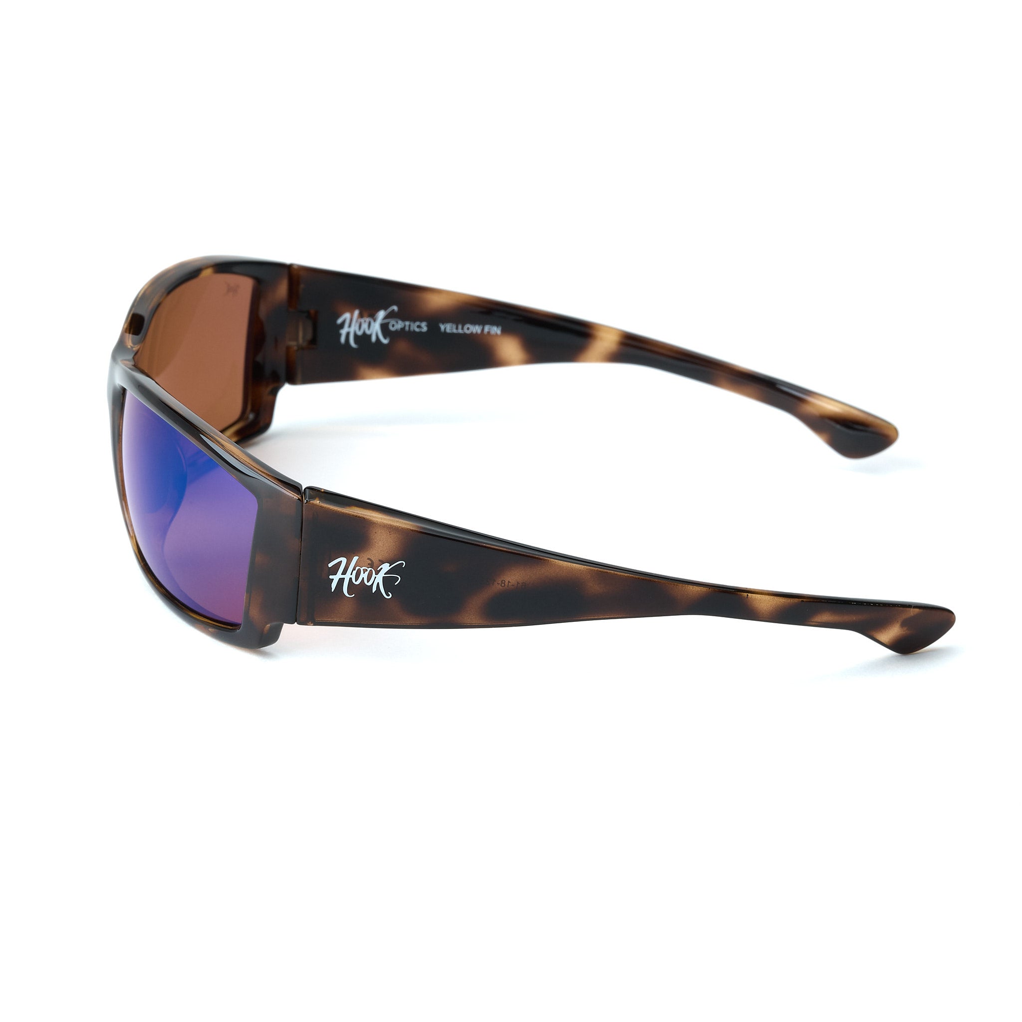 Hook Optics Yellowfin polarized sunglasses for fishing and everyday wear.