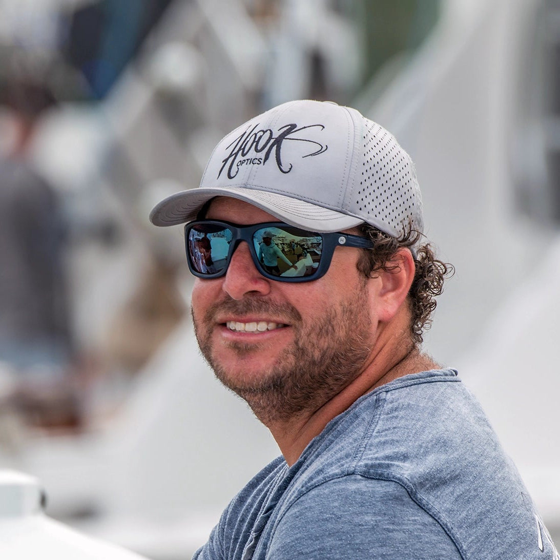 Reef Builder frame featuring Hydroo lenses for ocean conservation.