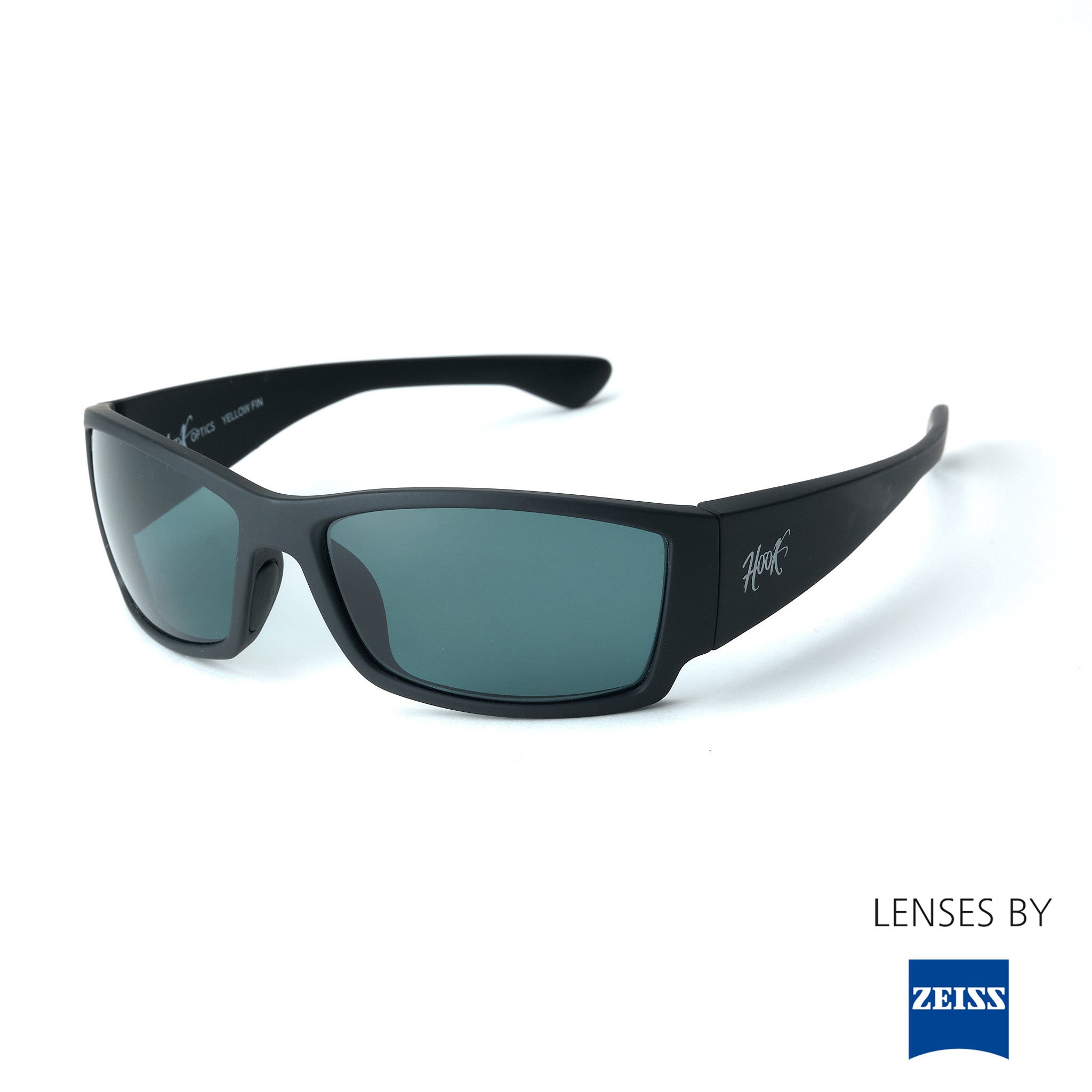 Yellowfin polarized sunglasses offering crisp visibility for water and road.