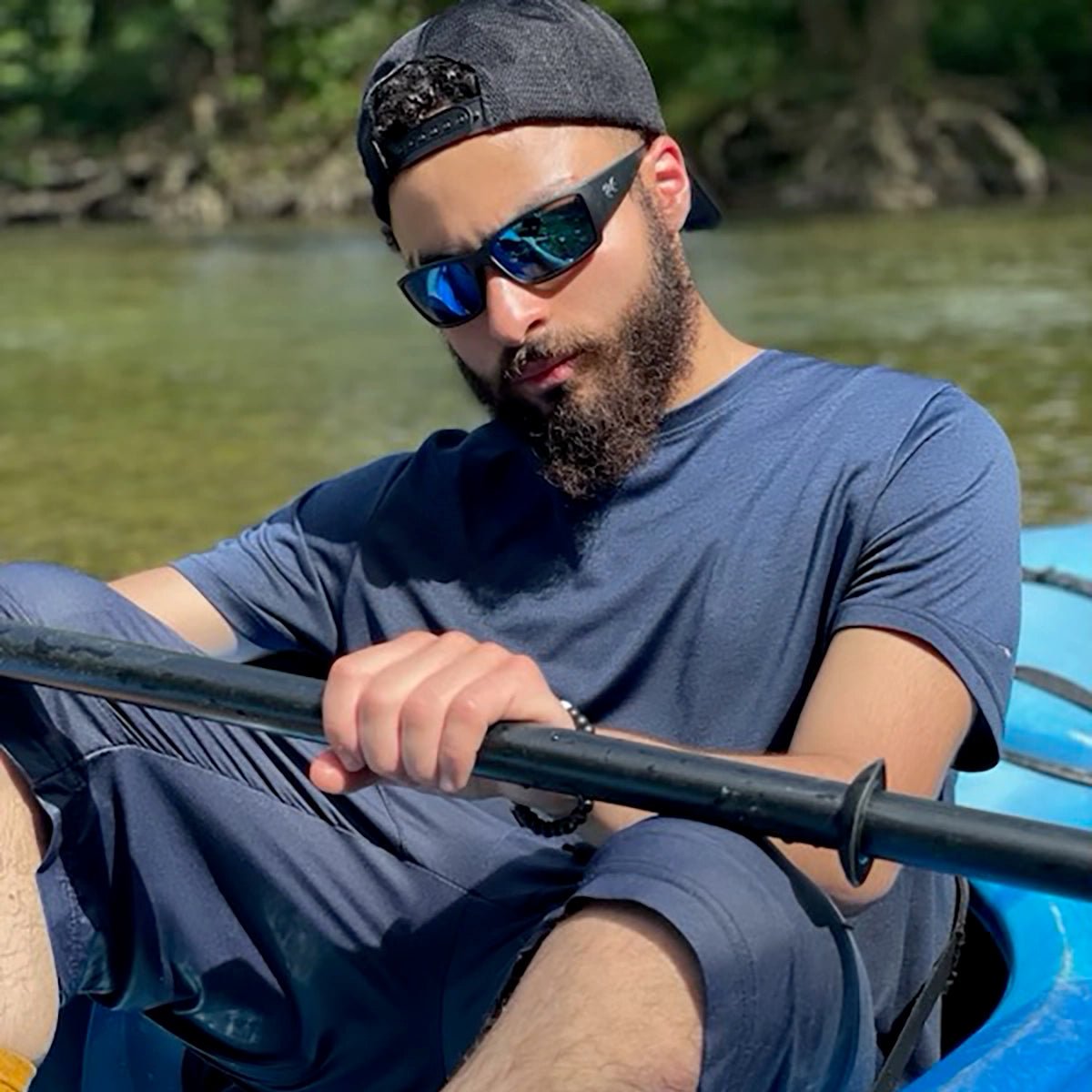 YELLOWFIN Polarized Sunglasses - Hook sunglasses-great for kayaking